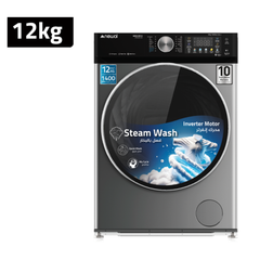 Newal 12 Kg 14 Program Inverter Çamaşır Makinesi Inox