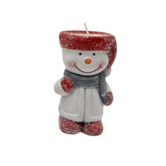 Kendi Özel Yeni Yıl Konseptli Kutusunda 2'li Mum Biblo 6x10 Cm