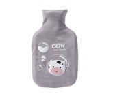 Sevimli İnek Desenli 600 ML Sıcak Su Torbası Gri