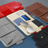 Araç İçi Güneşlik Altı Düzenleyici Cüzdan 29x15 cm Gri