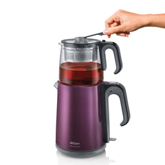 Arzum Çaycı Heptaze Elektrikli Çay Makinesi Mürdüm