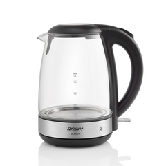 Arzum Glassy 1.7 Lt 2200 W Cam Elektrikli Su Isıtıcısı Kettle