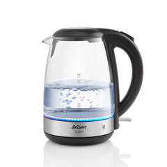 Arzum Glassy 1.7 Lt 2200 W Cam Elektrikli Su Isıtıcısı Kettle
