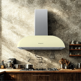 Bompani Retro Crema Davlumbaz