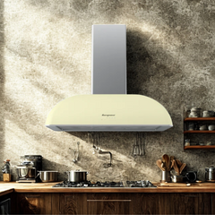 Bompani Retro Crema Davlumbaz