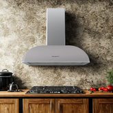 Bompani Retro Grigio Platino Davlumbaz