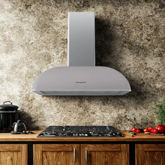 Bompani Retro Grigio Platino Davlumbaz