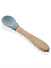 Babyjem Ahşap Saplı Silikon Kaşık Mint