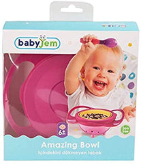 Babyjem İçindekini Dökmeyen Tabak Pembe