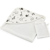 Babyjem Keseli Bebek Banyo Havlusu Hayvanat Bahçesi