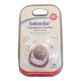 Bebedor Tritan Crystal Şeffaf Damaklı Uç Emzik 18+ Ay