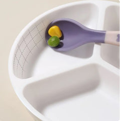 Bebek ve Çocuklar İçin Yemek Takımı Mor Pembe