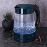 Berlinger Haus 1.7 Lt Elektrikli LED'li Cam Su Isıtıcısı Kettle Aqua