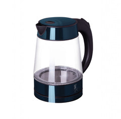 Berlinger Haus 1.7 Lt Elektrikli LED'li Cam Su Isıtıcısı Kettle Aqua