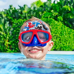 Bestway Spiderman 3+ UV Korumalı Deniz Gözlüğü ve Deniz Simitİ