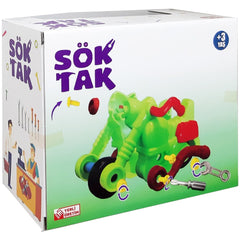 Sök Tak İki Teker Motor Yeşil Kırmızı