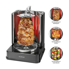 Bomann Döner Makinesi Dikey Grill 1400 w