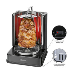 Bomann Döner Makinesi Dikey Grill 1400 w