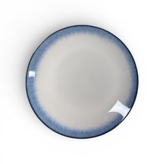 4 Kişilik 10 Parça Mavi Yemek Takımı