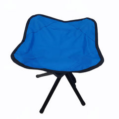 Katlanabilir 30x30x38 Cm Çok Amaçlı Tabure Mavi