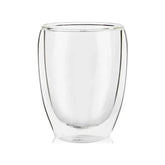 Çift Cidarlı 350 ml Cam Bardak