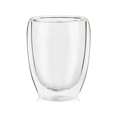 Çift Cidarlı 350 ml Cam Bardak