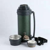 Çift Katmanlı Paslanmaz Çelik 2.5 L Vakumlu Termos Yeşil