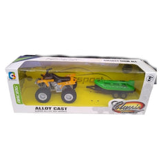 Classics Apachi ATV ve Romörklü Tekne Sarı Yeşil