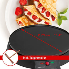 Clatronic 29 Cm Krep Makinesi