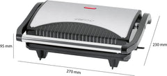 Clatronic 700W MultiGrill Tost Makinesi Inox