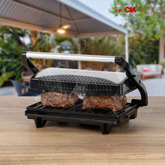 Clatronic 700W MultiGrill Tost Makinesi Inox