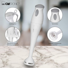 Clatronic 180 W El Blenderi Beyaz