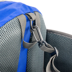 Seyehat Dış Mekan Sporlar için 3 Çeşit Kullanılabilen Su Geçirmez Sırt Bel El Çantası Mavi