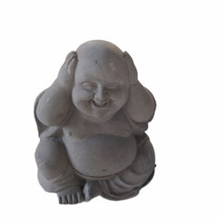 Dekoratif 3'lü Görmedim Duymadım Bilmiyorum Buddha Heykeli