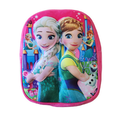 Disney Frozen Kabartmalı 32 x 28 cm Okul Sırt Çantası Pembe