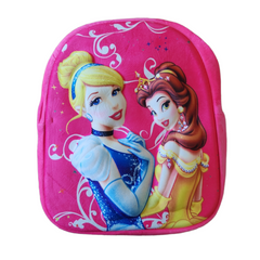 Disney Princess Kabartmalı 32 x 28 cm Okul Sırt Çantası Pembe