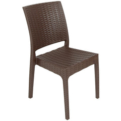 Elit Rattan Sandalye Kahve