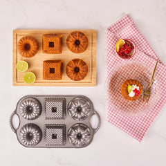 Emsan Griss One & Six Kek Kalıbı Gri