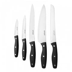 Emsan Yeni Mia 6 Parça Bıçak Seti Kırmızı