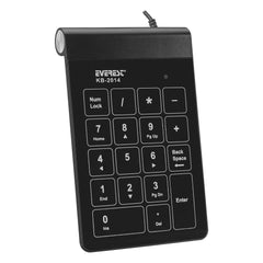 Everest USB Dokunmatik Numerik Standart Klavye Siyah