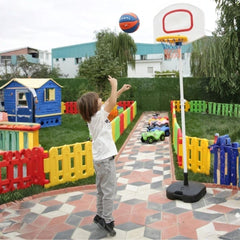 King Kids Ayarlanabilir Taşınabilen ve Kolay Monte Edilen Basketbol Potası