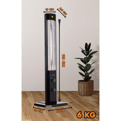 Hausberg Elektrikli 2300 W Kuvars Isıtıcı Soba