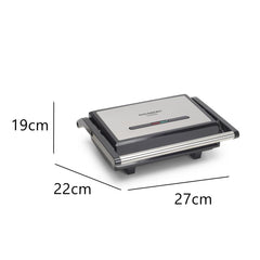 Hausberg 180 Derece Açılabilir Tost Makinesi Inox