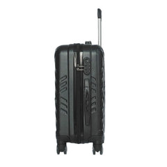 Sert Kasa Şifreli Tekerlekli Çok Bölmeli Bavul Valiz Siyah 75x50 Cm Büyük Boy