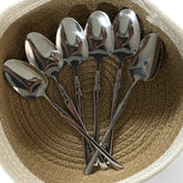 Paslanmaz Çelik 6'lı Gümüş Kaşık Seti