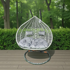 İki Kişilik Minderli Standlı Büyük Salıncak