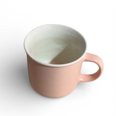 İkili 350 ML Mug Kupa Bardak Pembe