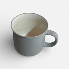 İkili 350 ML Mug Kupa Bardak Gri