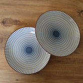 Porselen Sonsuz Mavi 20 cm İkili Tabak