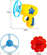 Işıklı Uçan Halka Oyuncağı Sarı
